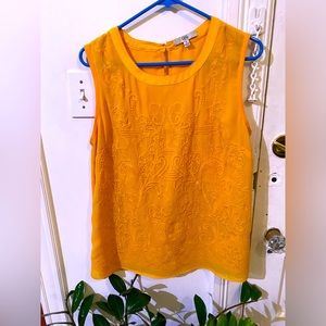 Embroidered sunshine blouse